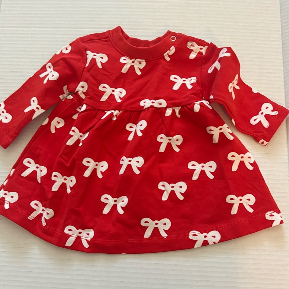 Hanna Anderson baby girl dress size 3-6 months.